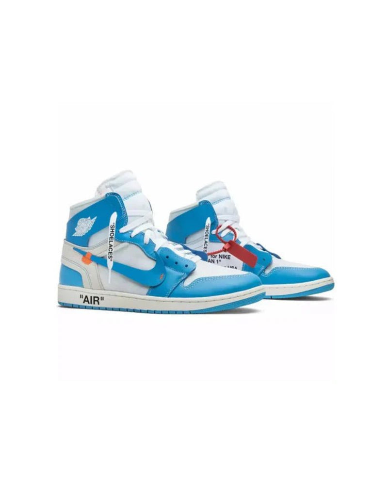 NIKE OFF-WHITE X AIR JORDAN 1 RETRO HIGH OG "UNC"