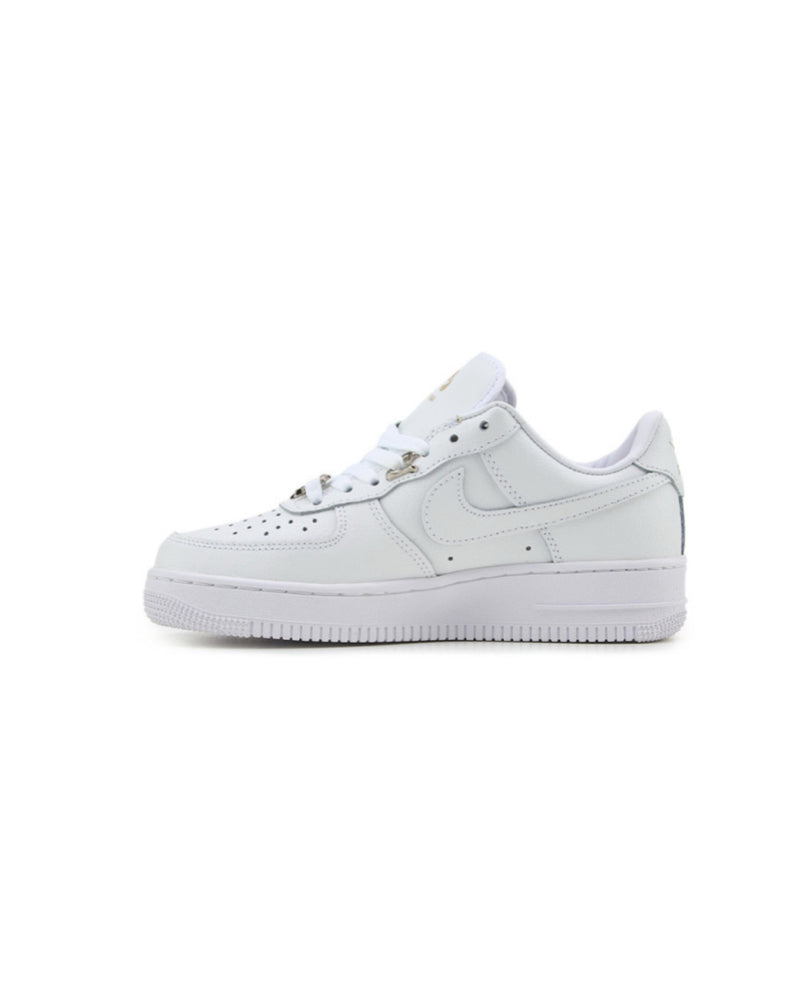 Nike Air Force 1 Low Molten Liquid Metal Silver White