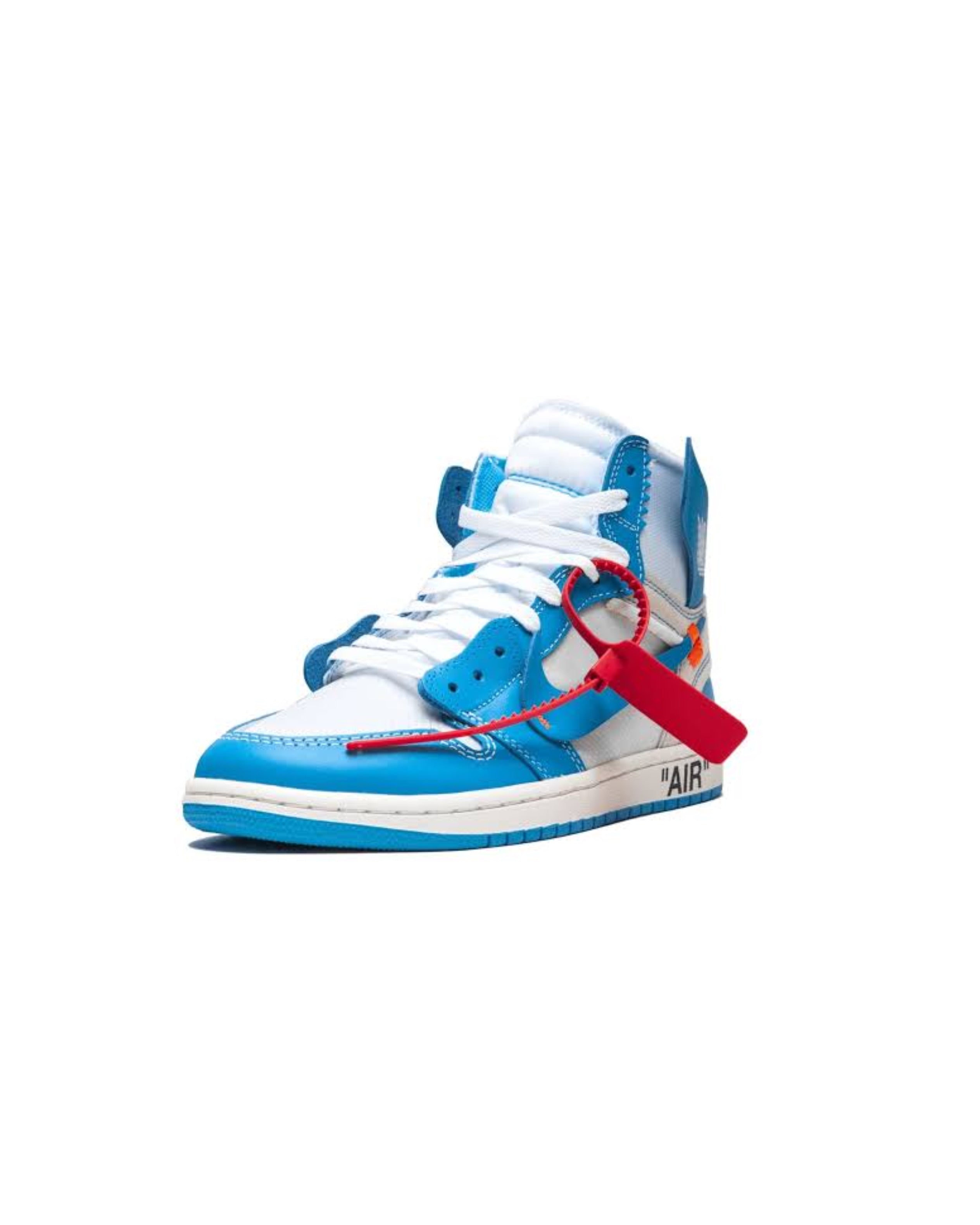 NIKE OFF-WHITE X AIR JORDAN 1 RETRO HIGH OG "UNC"