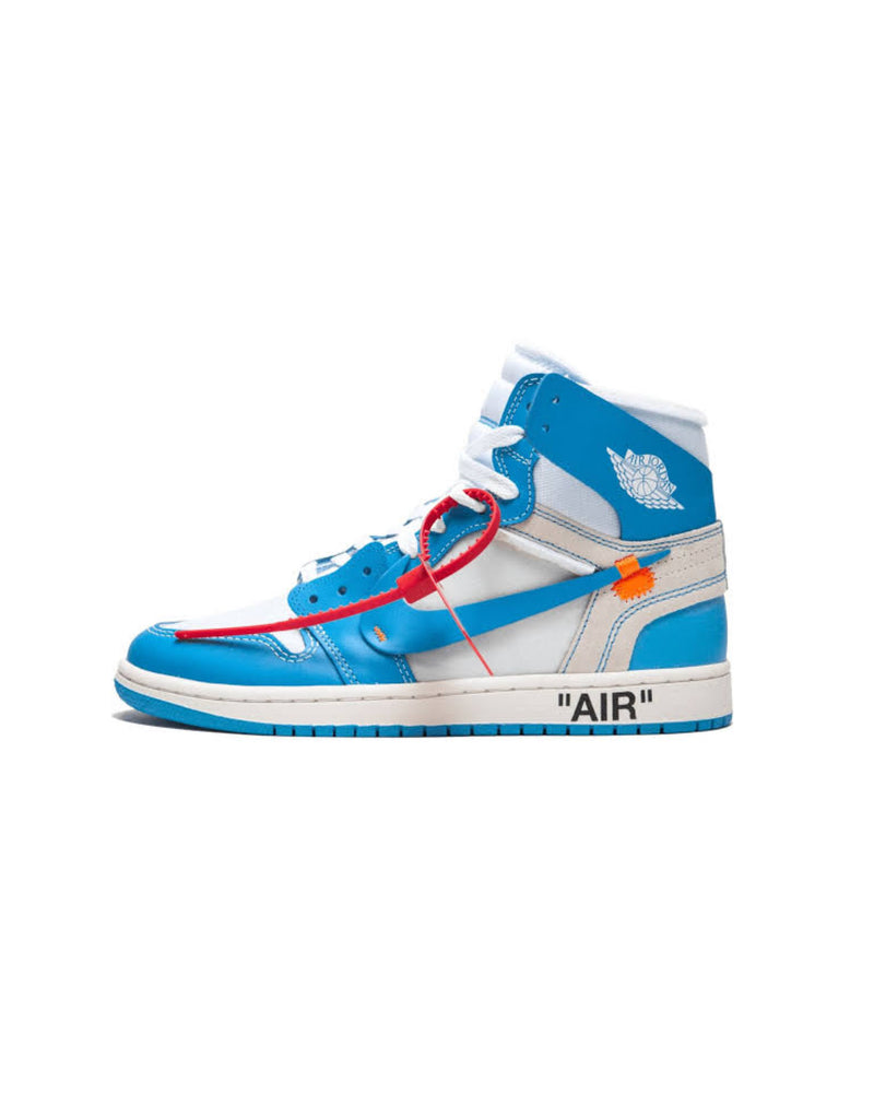 NIKE OFF-WHITE X AIR JORDAN 1 RETRO HIGH OG "UNC"