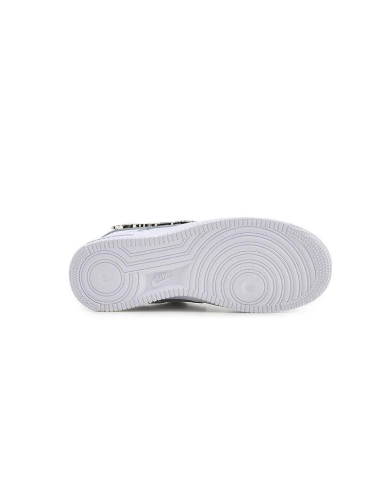 Nike Air Force 1 Low Molten Liquid Metal Silver White